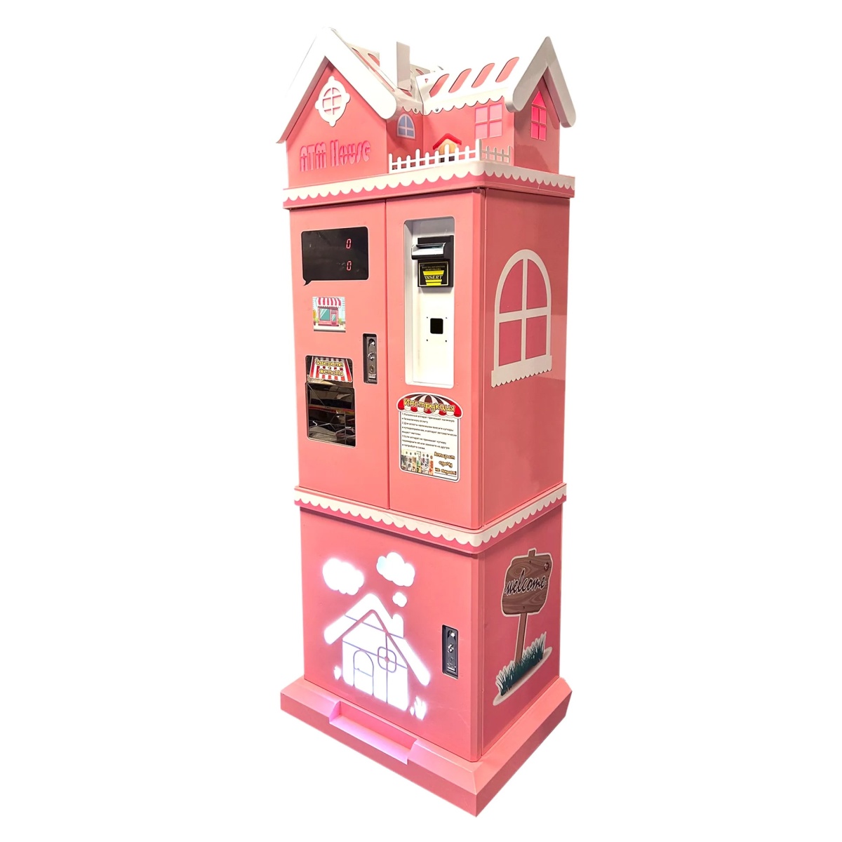 Розмінний автомат для продажу жетонів "Ляльковий будиночок"